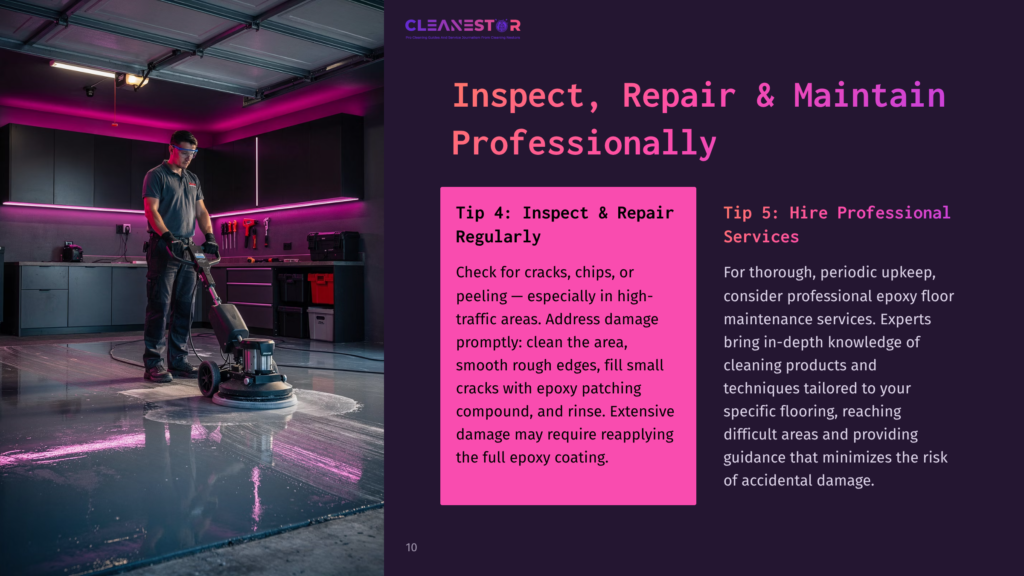 Inspect, Repair, And Maintain Professionally
