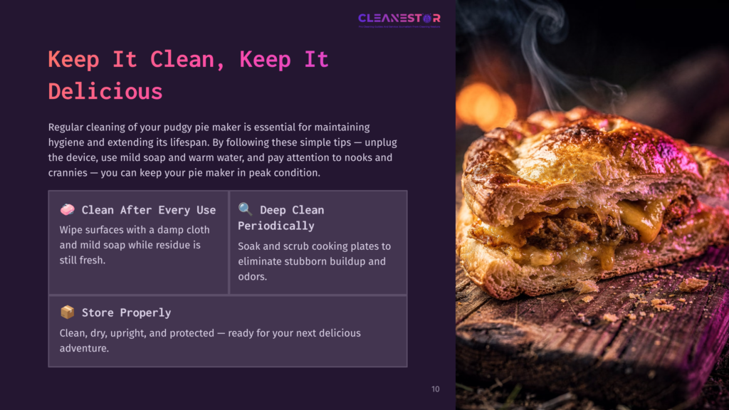Close-Up Of A Golden-Brown, Flaky Pie With A Lattice Crust, Filled With Savory Ingredients, Resting On A Rustic Wooden Board. Text Overlay Reads &Quot;Cleanestar&Quot;.