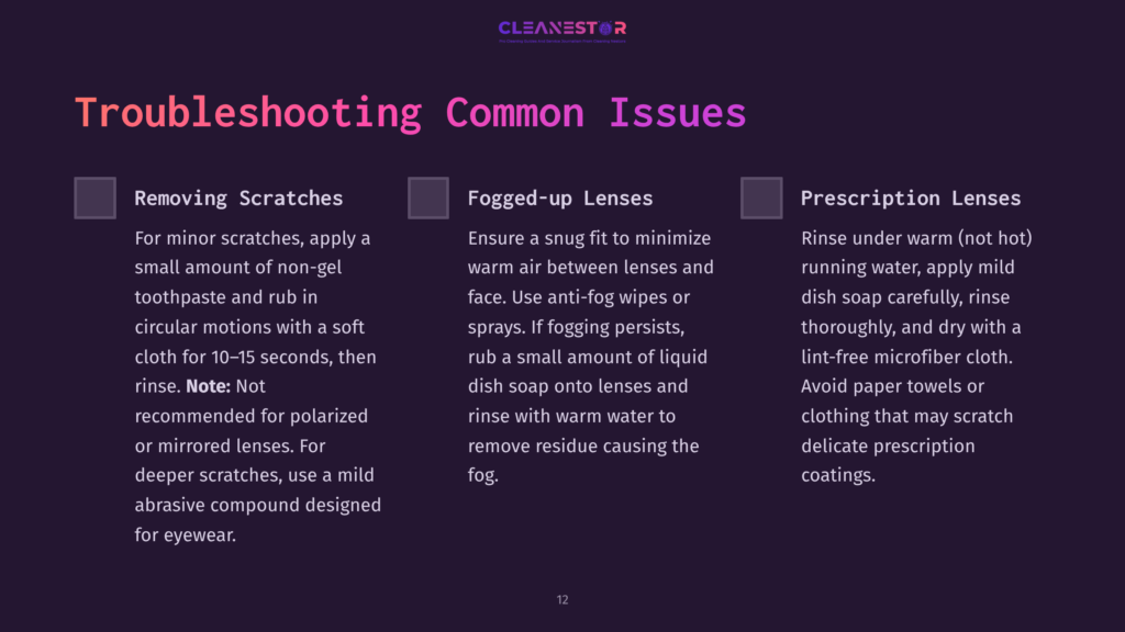 Guidelines For Cleaning Oakleys: Addressing Scratches, Fogged Lenses, And Prescriptions With Clear, Actionable Steps.