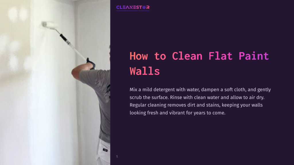 A Person Using A Roller To Clean A Flat White Wall, Wearing Gray Pants And A White Shirt, With A Clean, Bright Background.