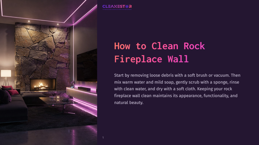 A Modern Living Room Featuring A Stone Fireplace With Soft Lighting And Neon Accents, Illustrating A Clean, Elegant Aesthetic.