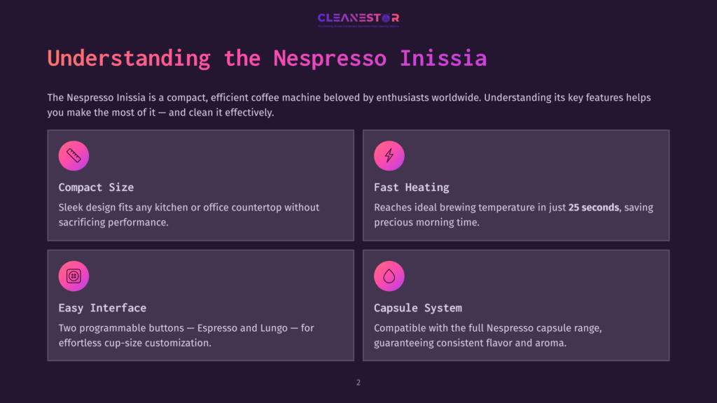 Understanding The Nespresso Inissia