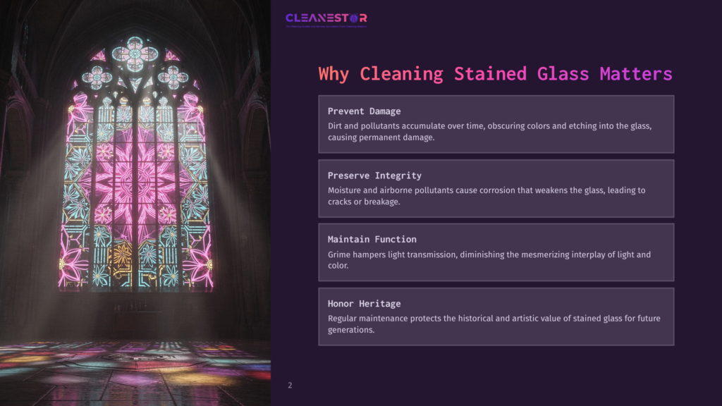 Vibrant Stained Glass Window Showcasing Intricate Floral Patterns, With Sunlight Illuminating The Colors Against A Dark Interior Backdrop.