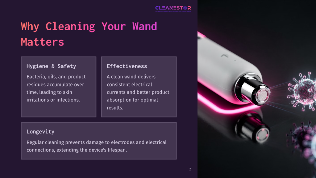 Importance Of Cleaning Wand For Effectiveness