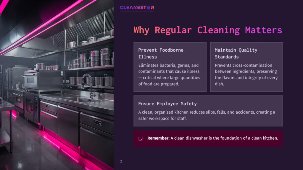 Importance Of Kitchen Cleanliness Highlighted