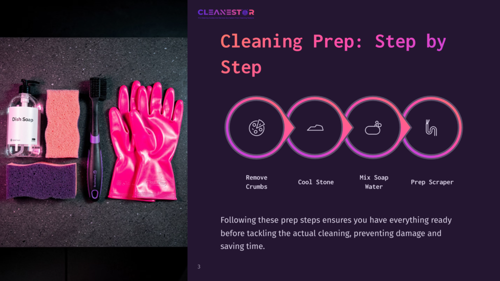 Cleaning Prep: Step-By-Step