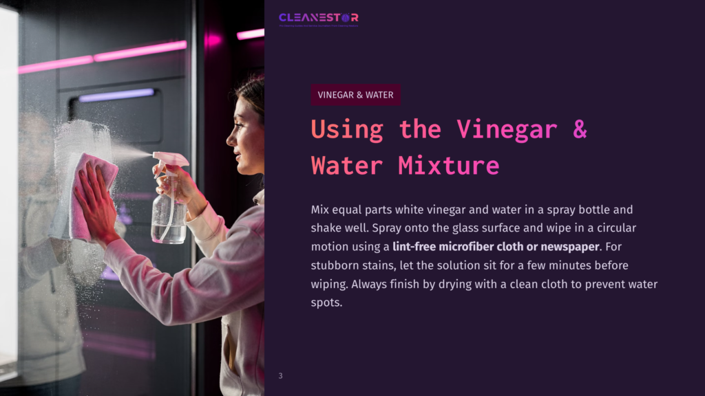 Vinegar And Water