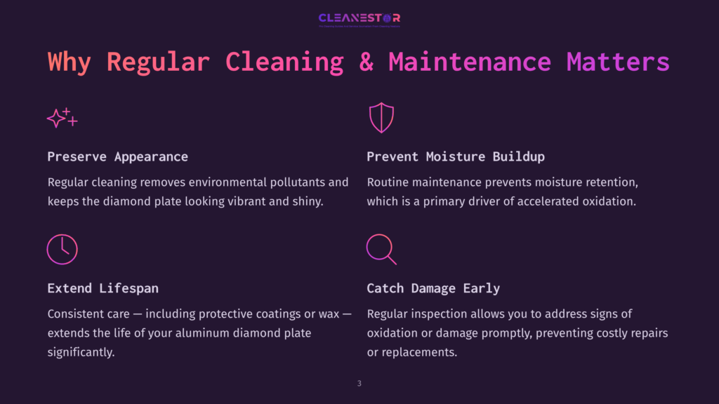 Four Key Maintenance Points On A Dark Purple Background, Featuring Icons For Appearance, Moisture, Lifespan, And Damage, With Vibrant Text.