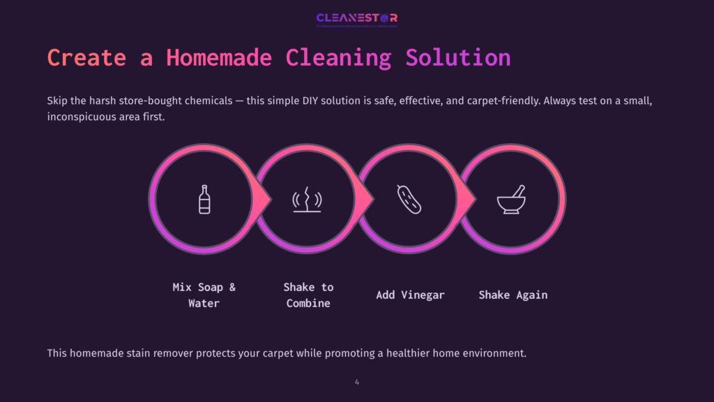 Diy Carpet Cleaning Solution Steps