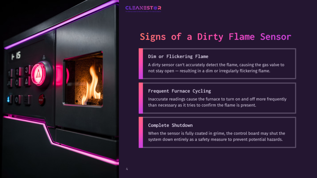 4 Signs Of A Dirty Flame Sensor