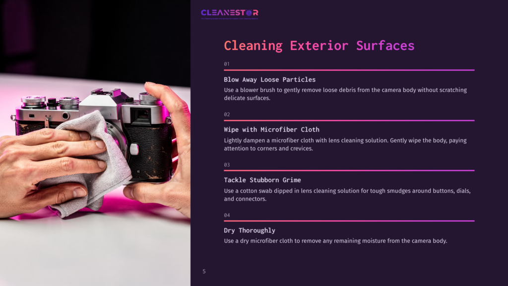 Cleaning Exterior Surfaces