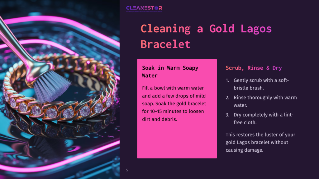 5 Cleaning A Gold Lagos Bracelet Cleaning A Gold Lagos Bracelet