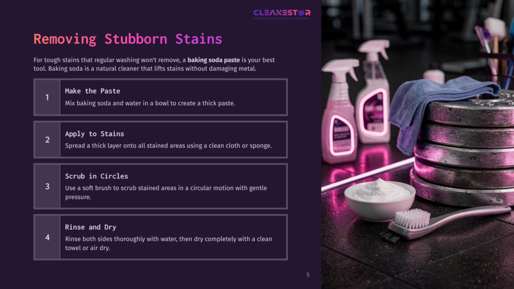 5 Removing Stubborn Stains