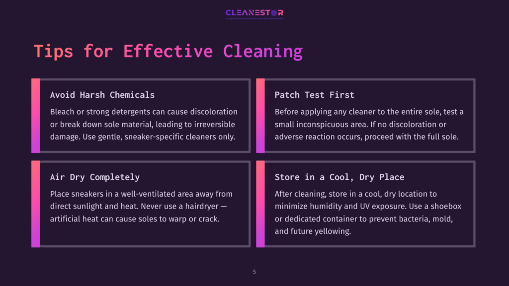 Cleaning Tips For Shoes And Materials