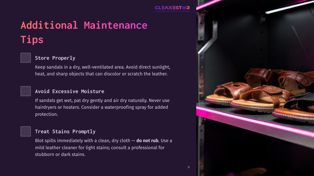 Additional Maintenance Tips