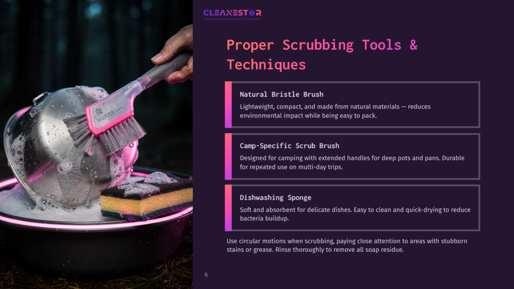 Proper Scrubbing Tools And Techniques