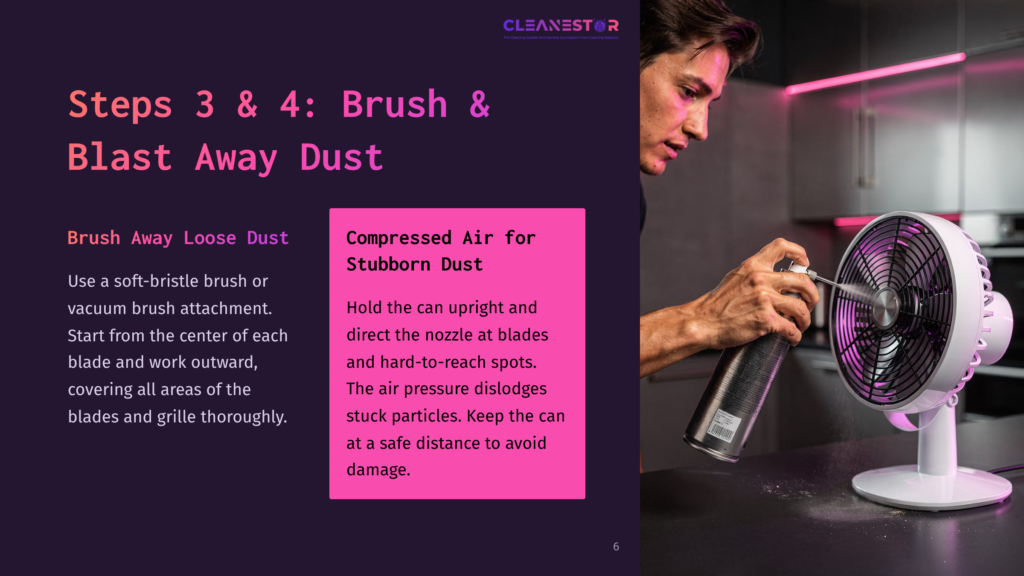 Brush And Blast Away Dust