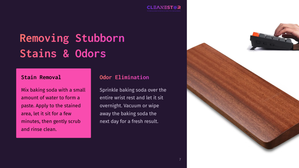 Tips For Stain And Odor Removal