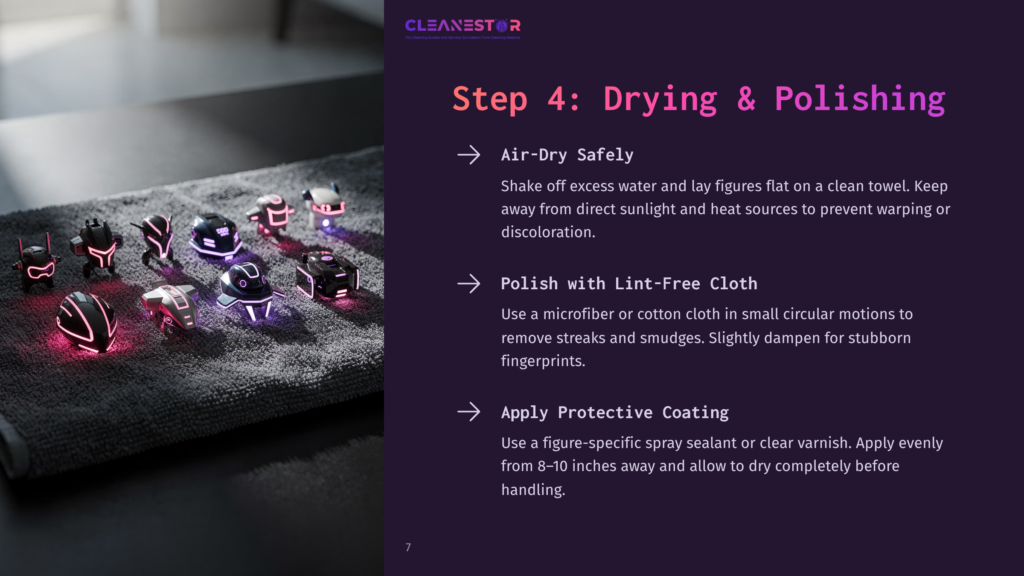 7 Step 4 Drying And Polishing Step 4: Drying And Polishing