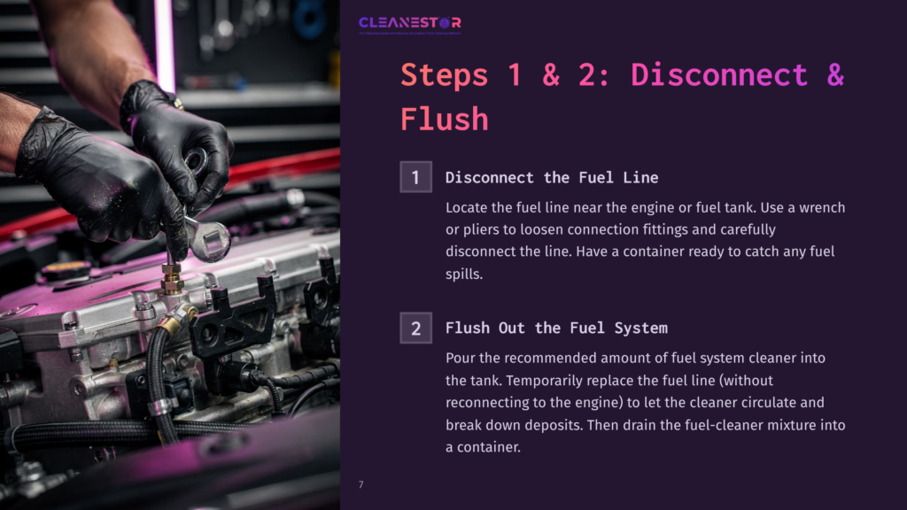 Disconnect And Flush