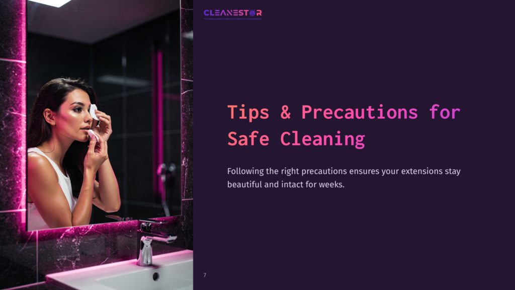 Tips And Precautions For Safe Cleaning