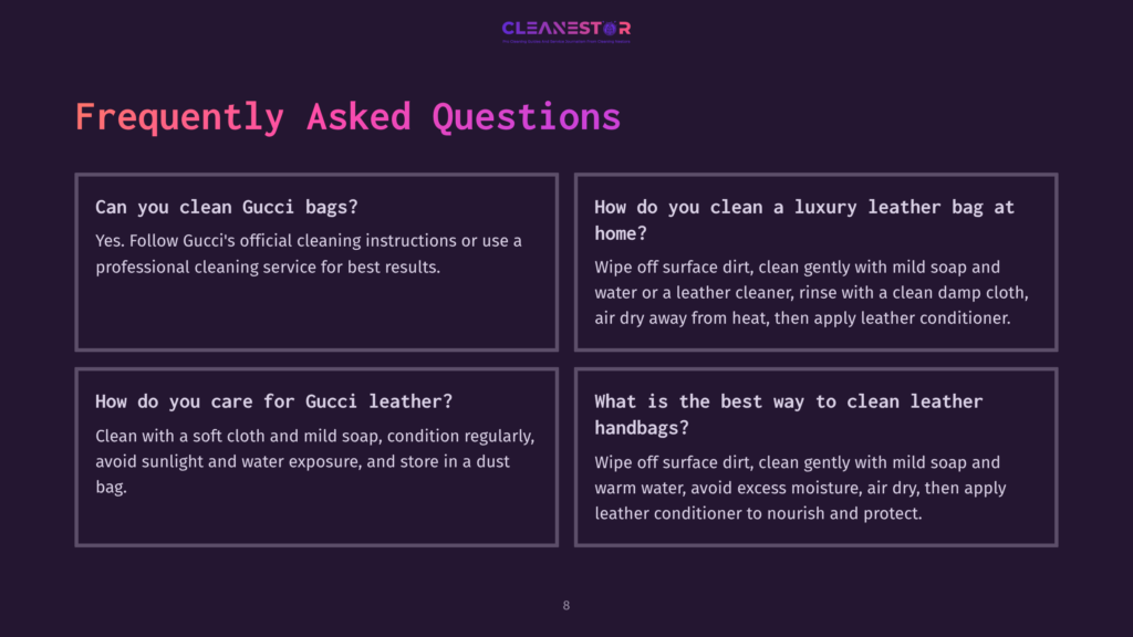 8 Frequently Asked Questions 17 Faq