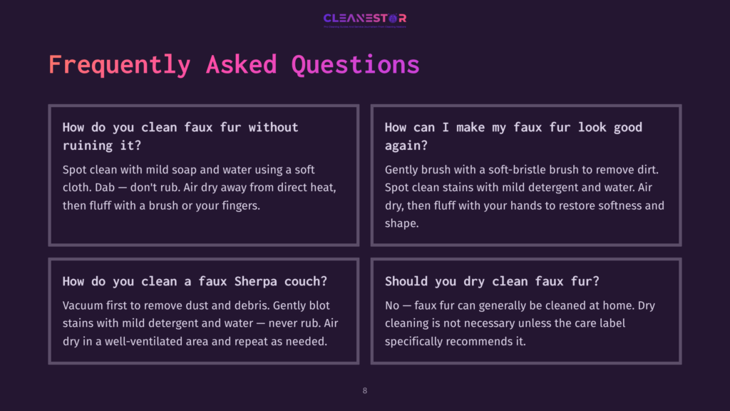 8 Frequently Asked Questions 23