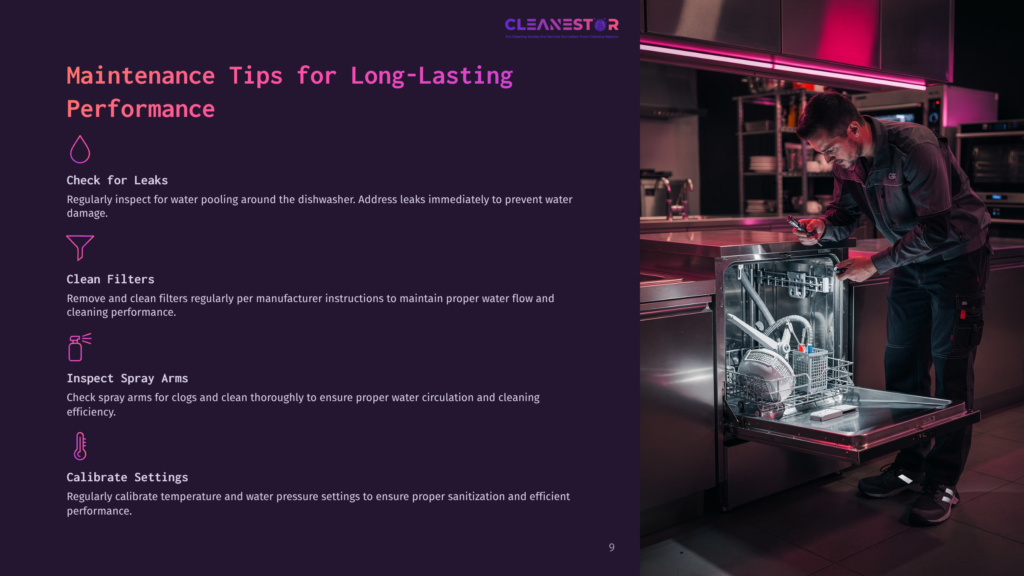Dishwasher Maintenance Tips And Instructions