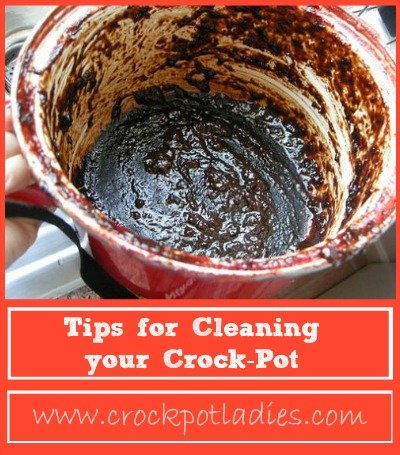 How To Clean A Crock Pot With Burnt-On Food