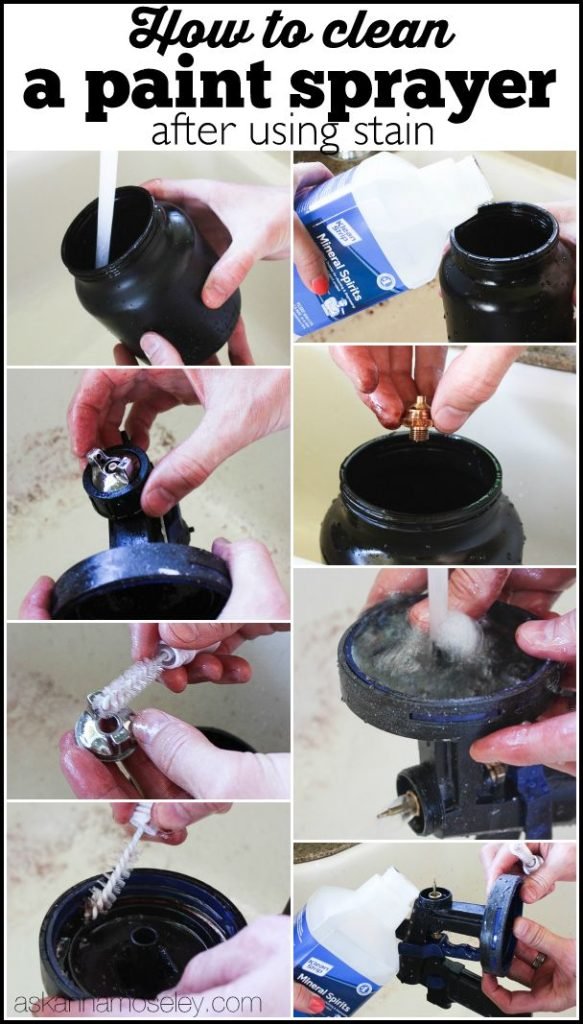How To Clean A Paint Sprayer After Using A Stain