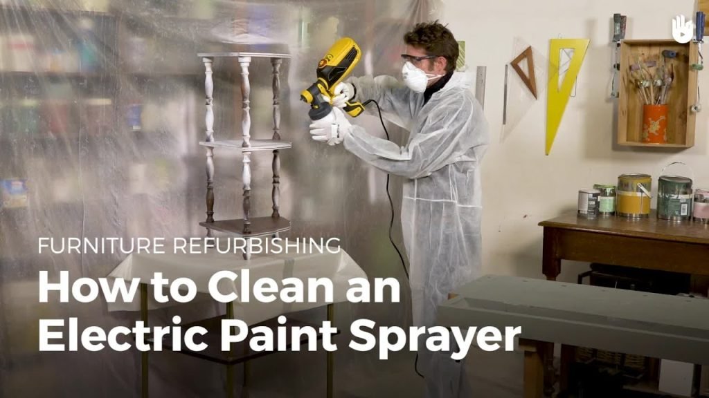 How To Clean An Electric Paint Sprayer