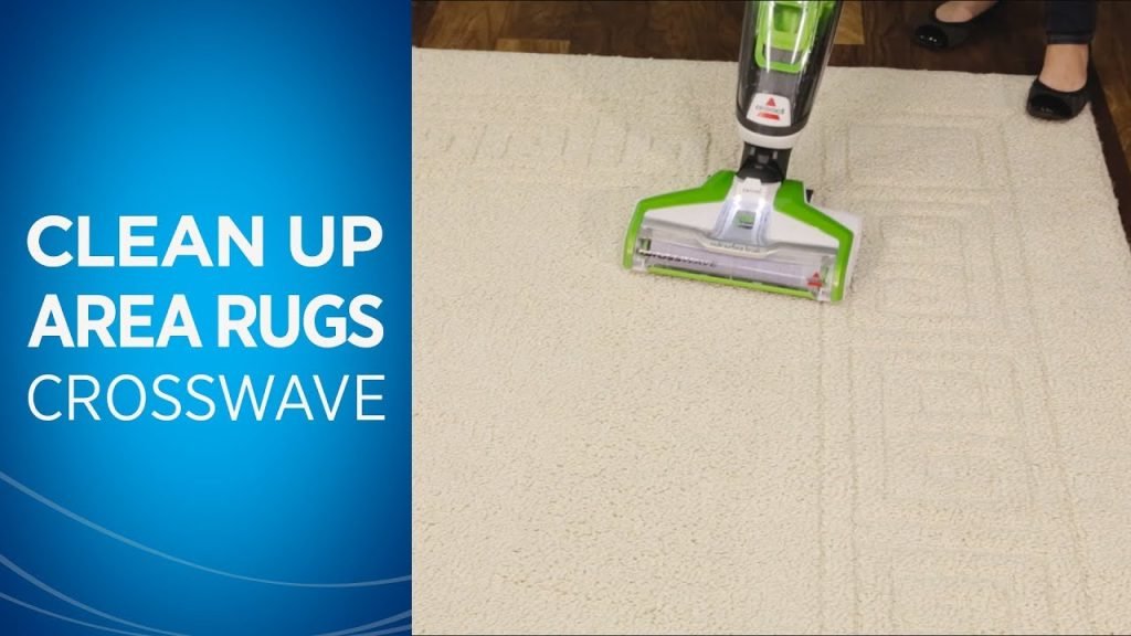 How To Clean Area Rug With Bissell Crosswave