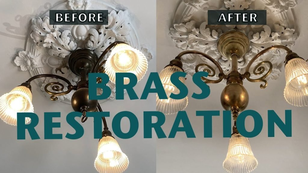 How To Clean Brass Chandelier