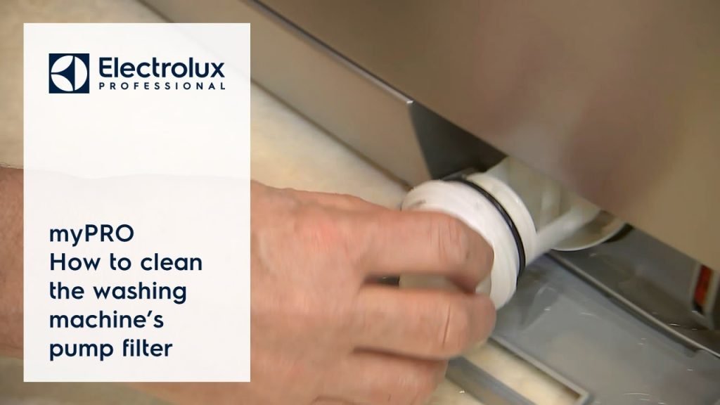 How To Clean Drain Pump Filter Electrolux Front Loader