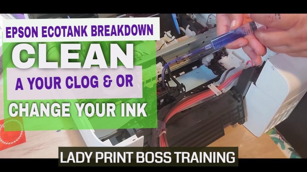 How To Clean Print Head Epson 2720