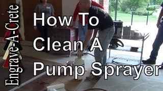 How To Clean Pump Sprayer After Using Stain