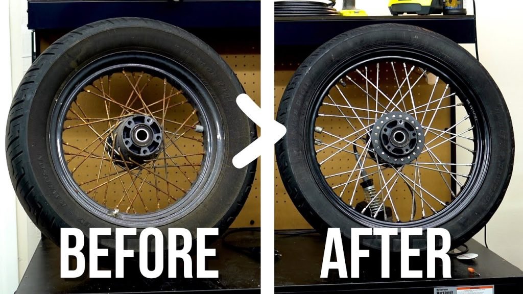 How To Clean Rusty Motorcycle Spokes