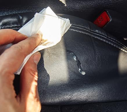 How To Clean Spilled Coffee In The Car