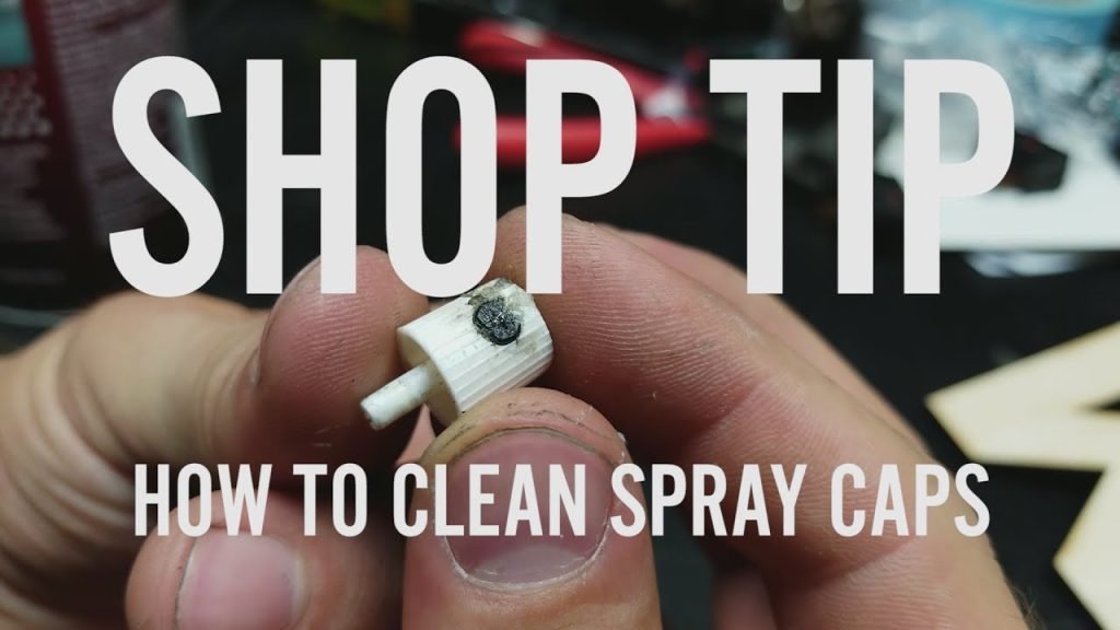How To Clean Spray Paint Caps