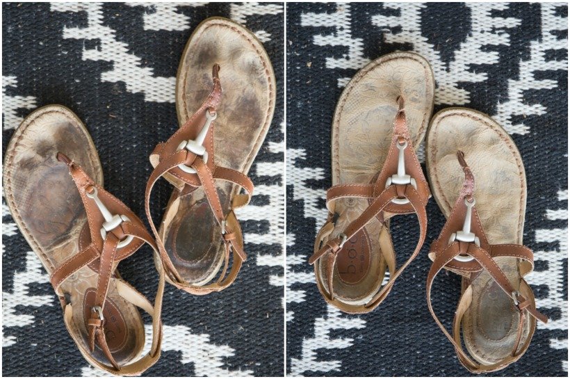 How To Clean The Bottom Of Sandals