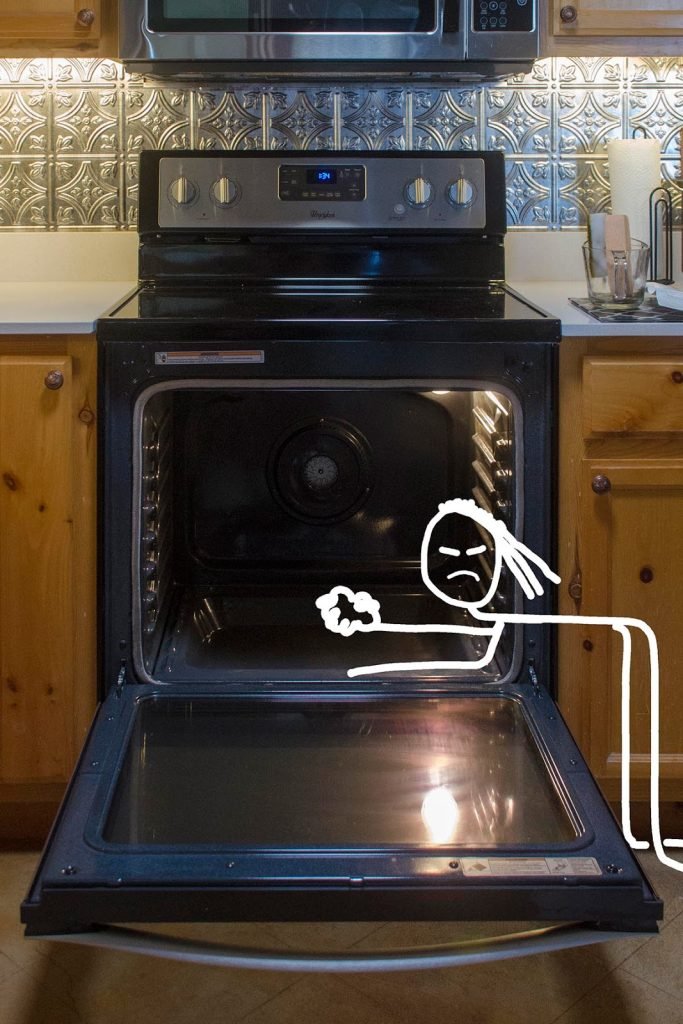 How To Clean The Oven When Aqualift Doesn'T Work