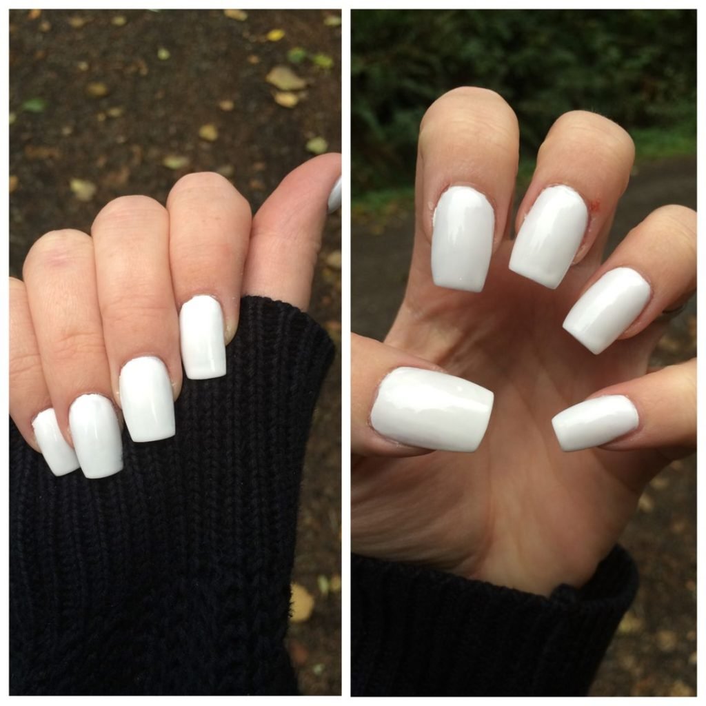 How To Clean White Acrylic Nails