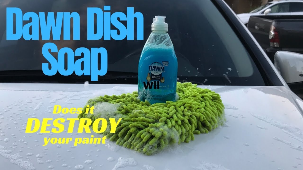 Can You Wash Your Car With Dawn Dish Liquid