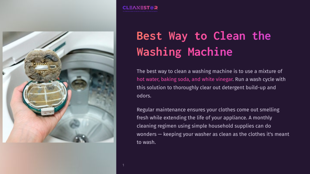Close-Up Of A Hand Holding A Dirty Washing Machine Detergent Dispenser Filled With Lint, Mold, And Soap Scum, Showing The Need For Cleaning.