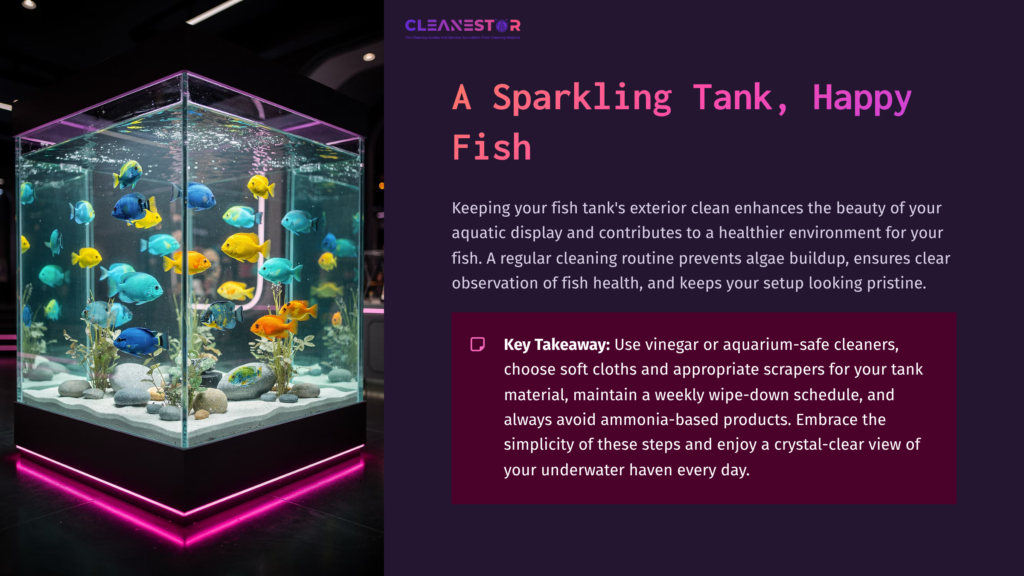 A Brightly Lit Aquarium Filled With Colorful Fish And Decorations, Surrounded By A Sleek Black Frame And Pink Lighting, Sits In A Vibrant Setting.