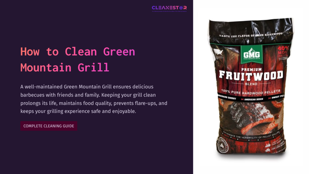 A Bag Of Premium Fruitwood Pellets For Grilling, Prominently Displayed With A Rich Maroon Background, Featuring Vibrant Colors And Textures.