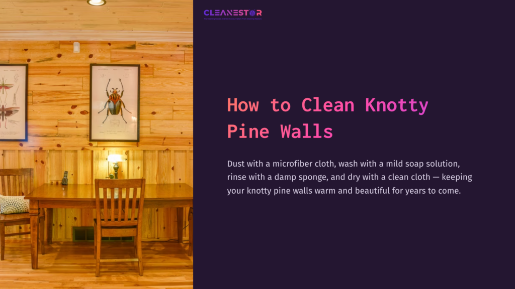 Warm-Toned Wooden Interior With A Table And Chairs, Adorned By A Decorative Insect Poster On The Wall, Creating A Cozy Atmosphere.