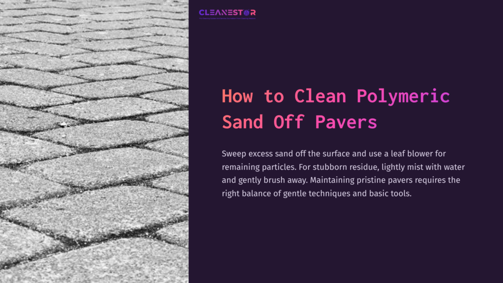 Close-Up View Of Grey Interlocking Pavers With Some Polymeric Sand Between Them, Set Against A Textured Dark Background.