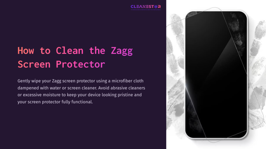 1 How To Clean The Zagg Screen Protector 1 How To Clean The Zagg Screen Protector