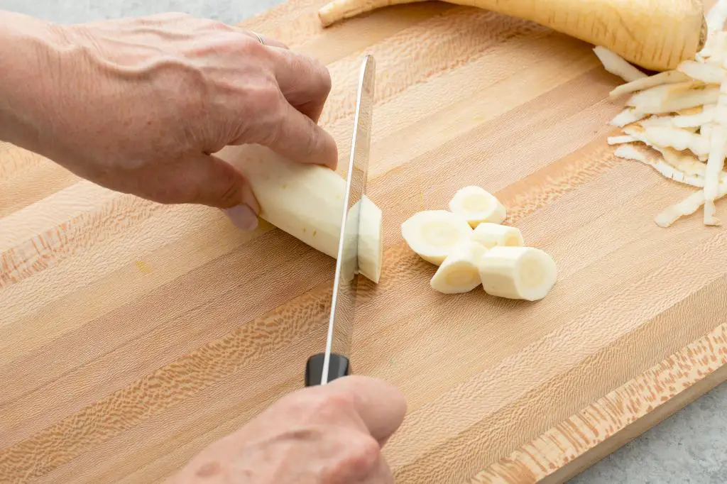 How To Clean And Cut Parsnips